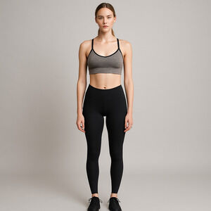 Danskin Now Seamless Padded Sports Bra High Impact Small